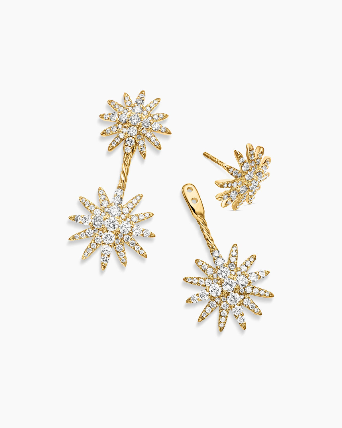 David Yurman Starburst Double Drop Earrings David Yurman Women’s