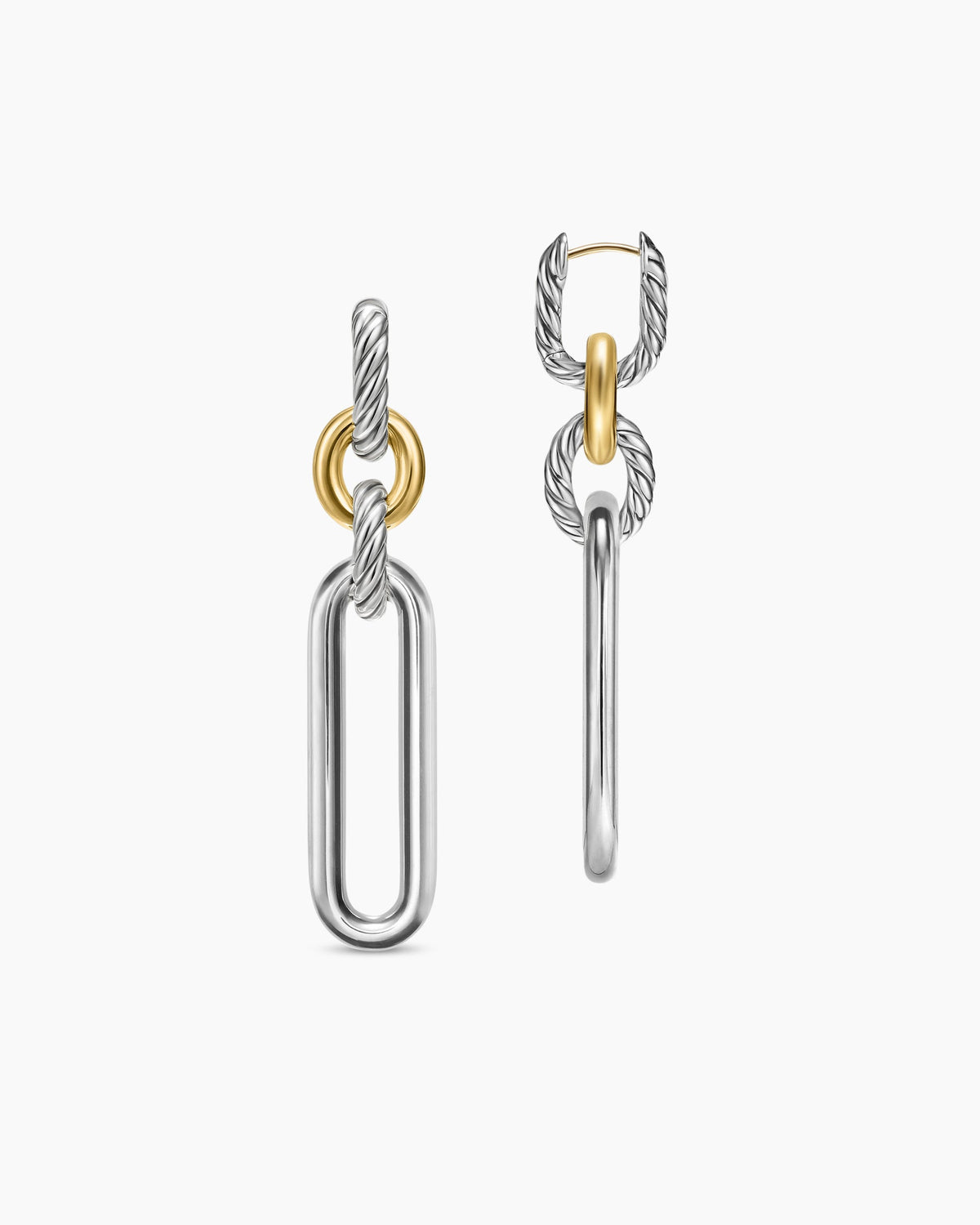 David Yurman Lexington Double Link Drop Earrings David Yurman Women’s