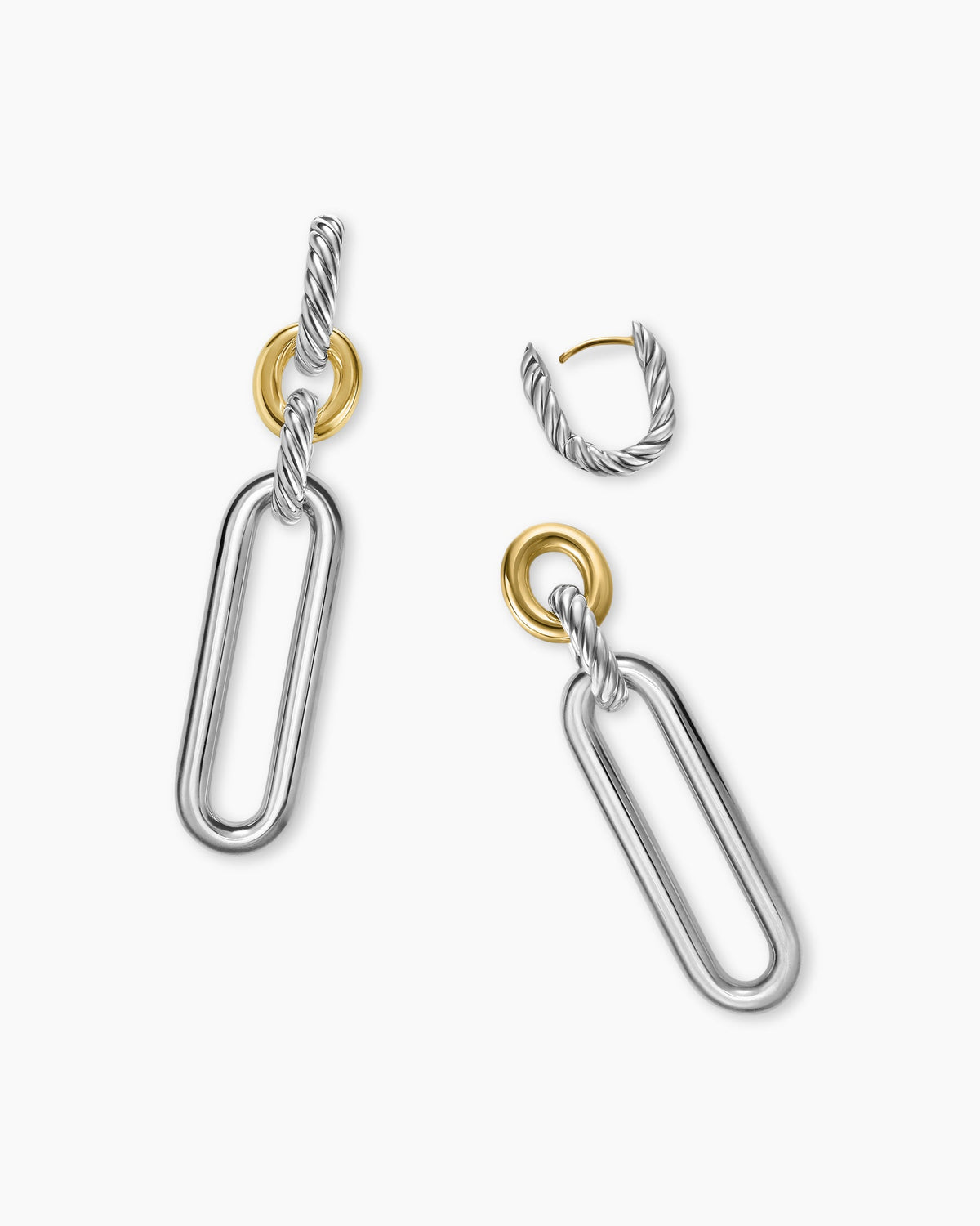 David Yurman Lexington Double Link Drop Earrings David Yurman Women’s