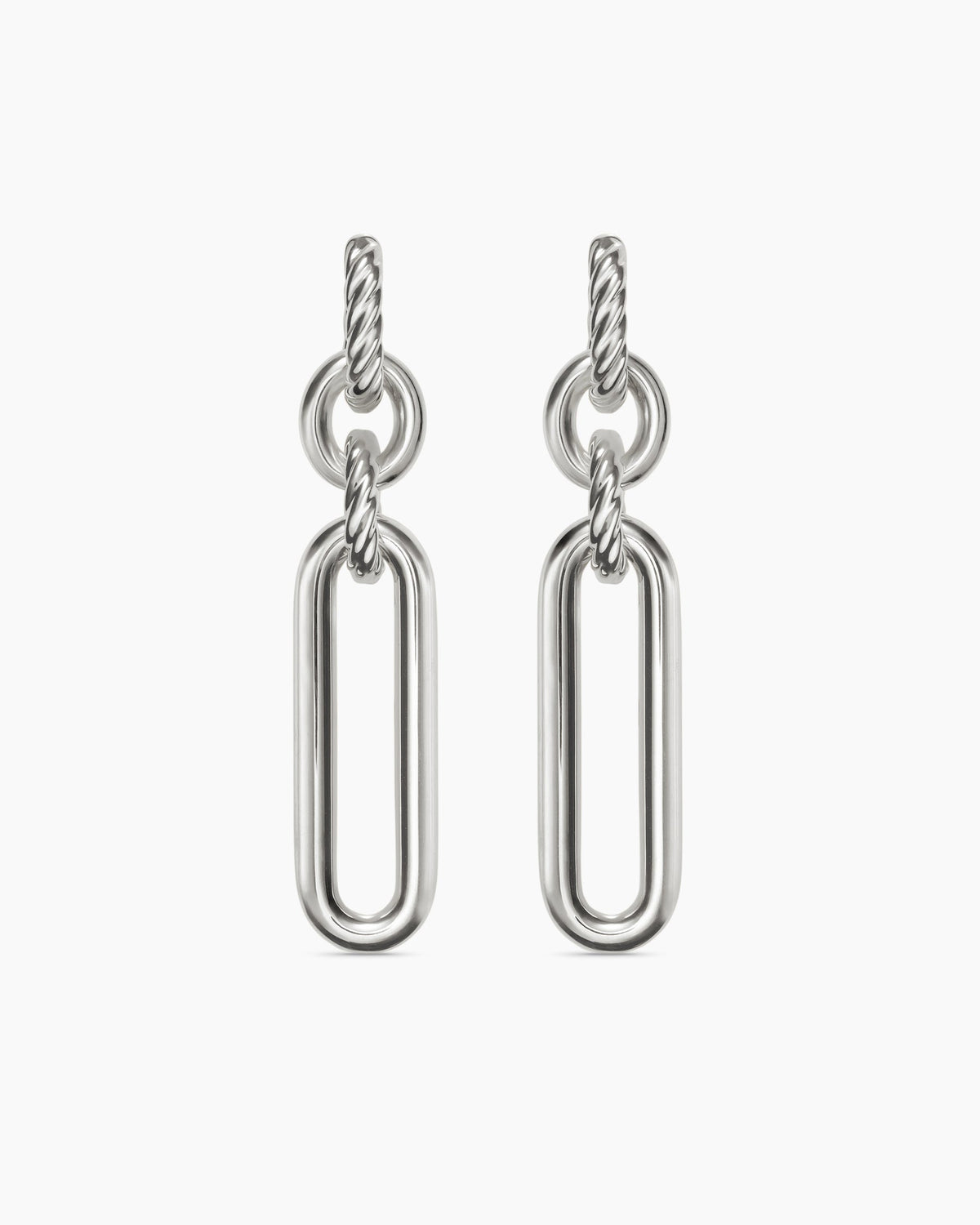 David Yurman Lexington Double Link Drop Earrings David Yurman Women’s
