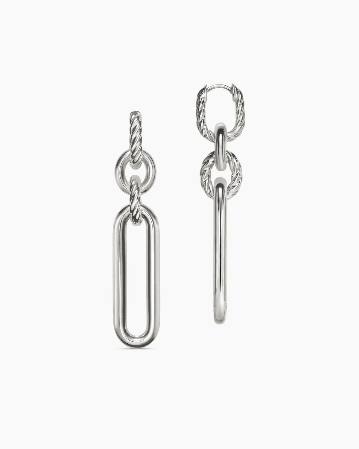 David Yurman Lexington Double Link Drop Earrings David Yurman Women’s