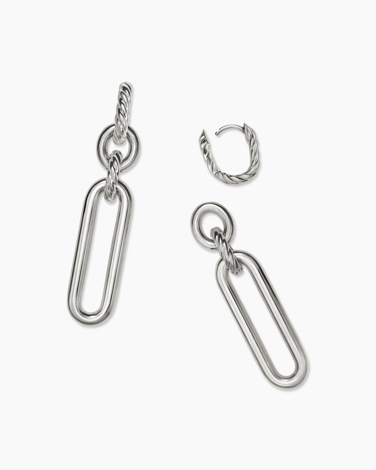 David Yurman Lexington Double Link Drop Earrings David Yurman Women’s