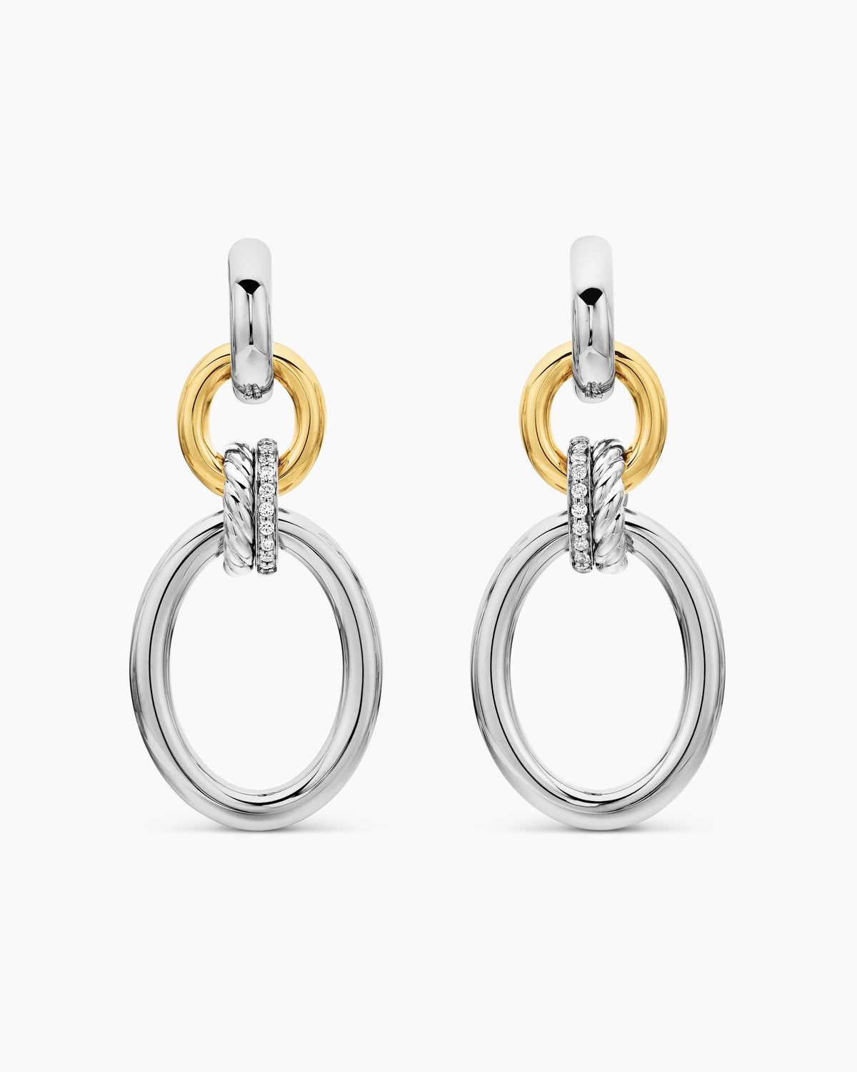 David Yurman DY Mercer Circular Drop Earrings David Yurman Women’s