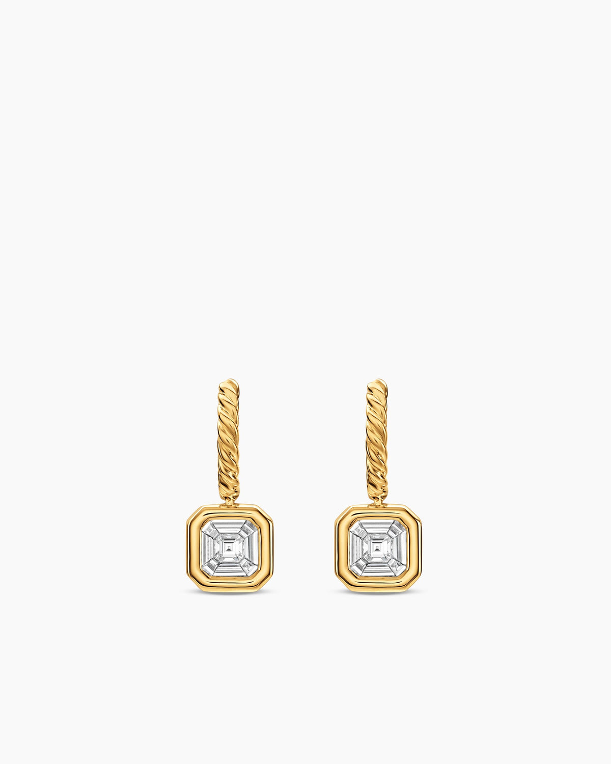 David Yurman Illusion Set Drop Earrings David Yurman Women’s