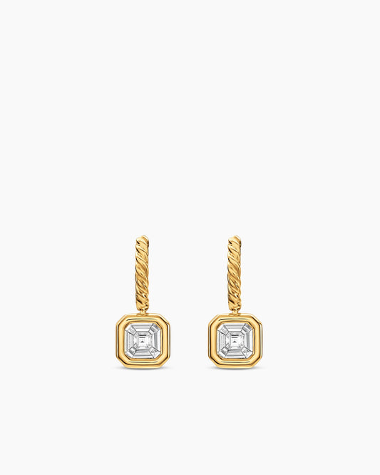 David Yurman Illusion Set Drop Earrings David Yurman Women’s