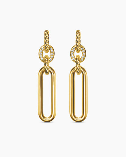 David Yurman Lexington Double Link Drop Earrings David Yurman Women’s