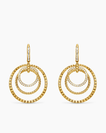 David Yurman Crossover Trio Drop Earrings David Yurman Women’s