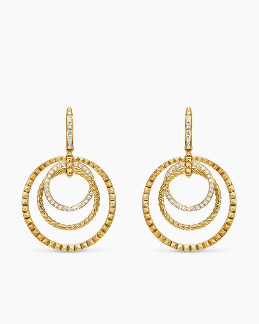 David Yurman Crossover Trio Drop Earrings David Yurman Women’s