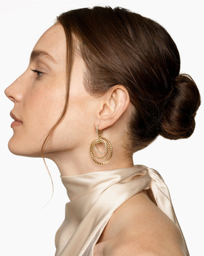 David Yurman Crossover Trio Drop Earrings David Yurman Women’s