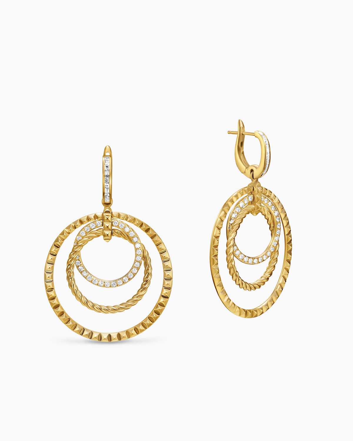 David Yurman Crossover Trio Drop Earrings David Yurman Women’s