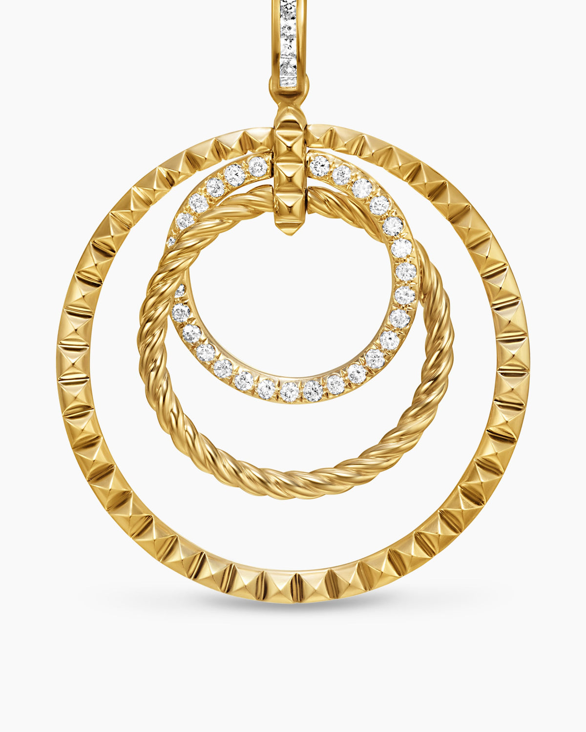 David Yurman Crossover Trio Drop Earrings David Yurman Women’s