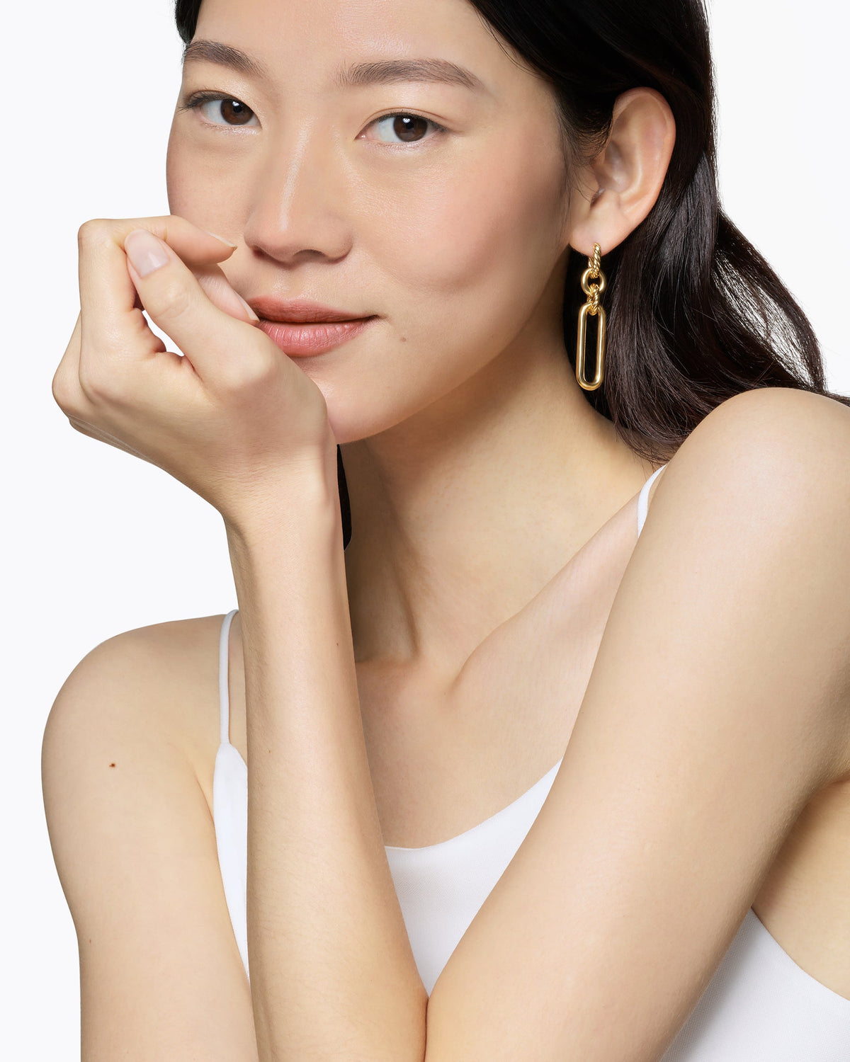 David Yurman Lexington Double Link Drop Earrings David Yurman Women’s