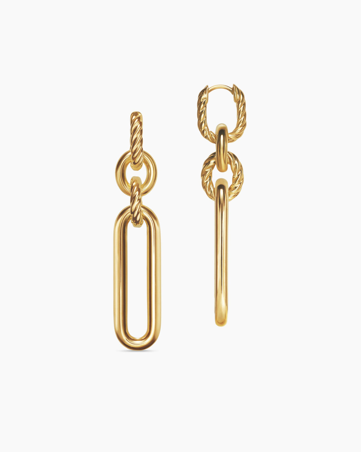 David Yurman Lexington Double Link Drop Earrings David Yurman Women’s