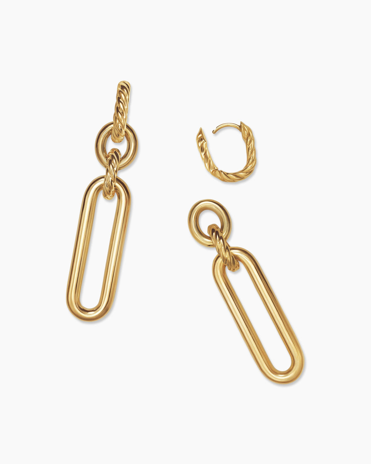 David Yurman Lexington Double Link Drop Earrings David Yurman Women’s