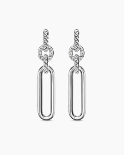 David Yurman Lexington Double Link Drop Earrings David Yurman Women’s