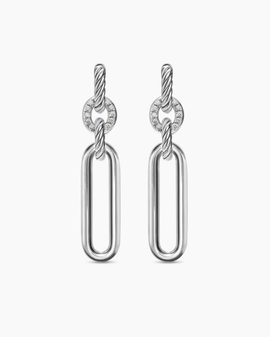 David Yurman Lexington Double Link Drop Earrings David Yurman Women’s