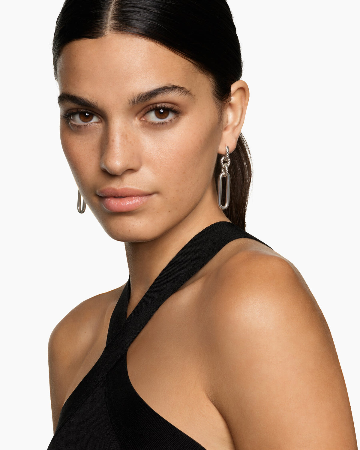 David Yurman Lexington Double Link Drop Earrings David Yurman Women’s
