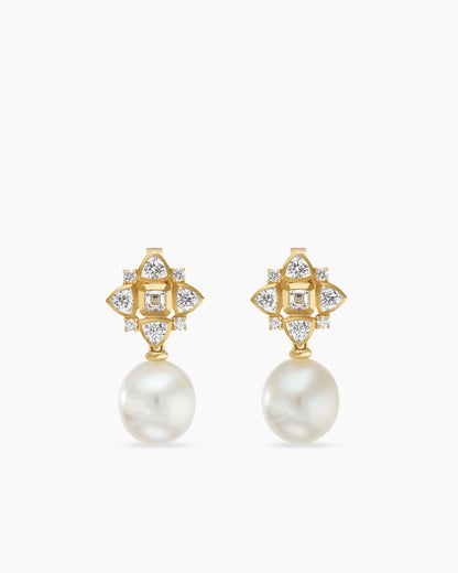 David Yurman Renaissance Pearl Trillion Drop Earrings David Yurman Women’s