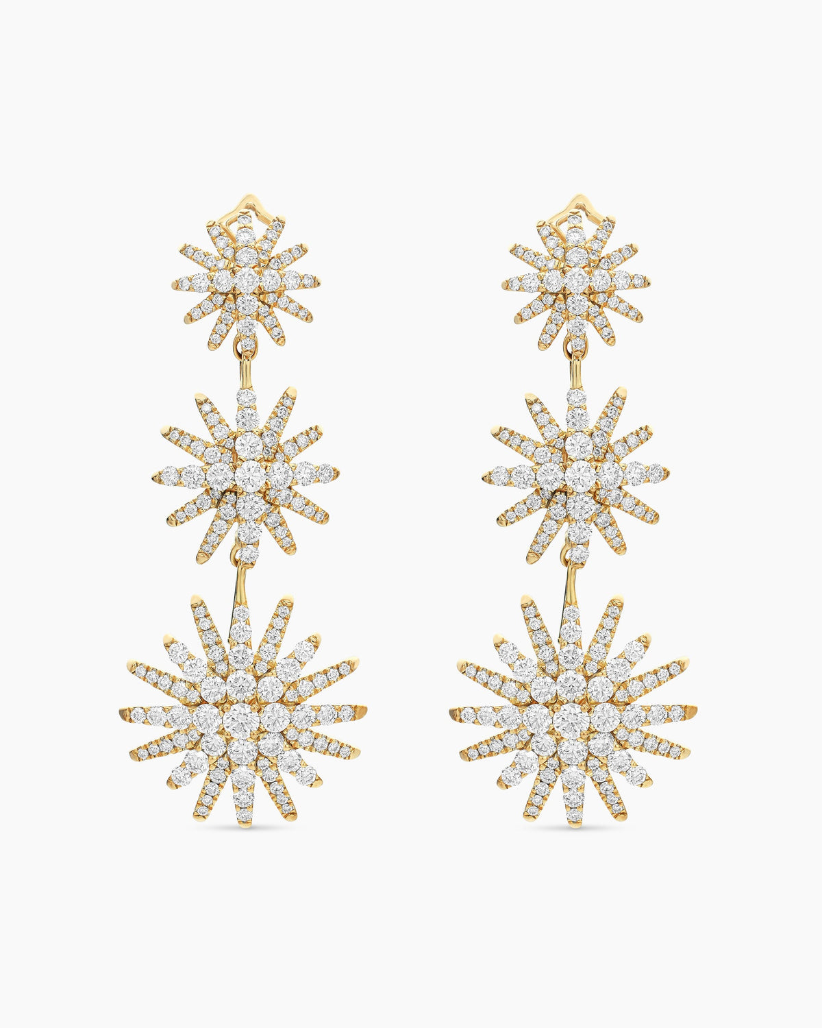 David Yurman Starburst Triple Drop Earrings David Yurman Women’s