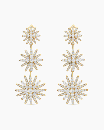 David Yurman Starburst Triple Drop Earrings David Yurman Women’s