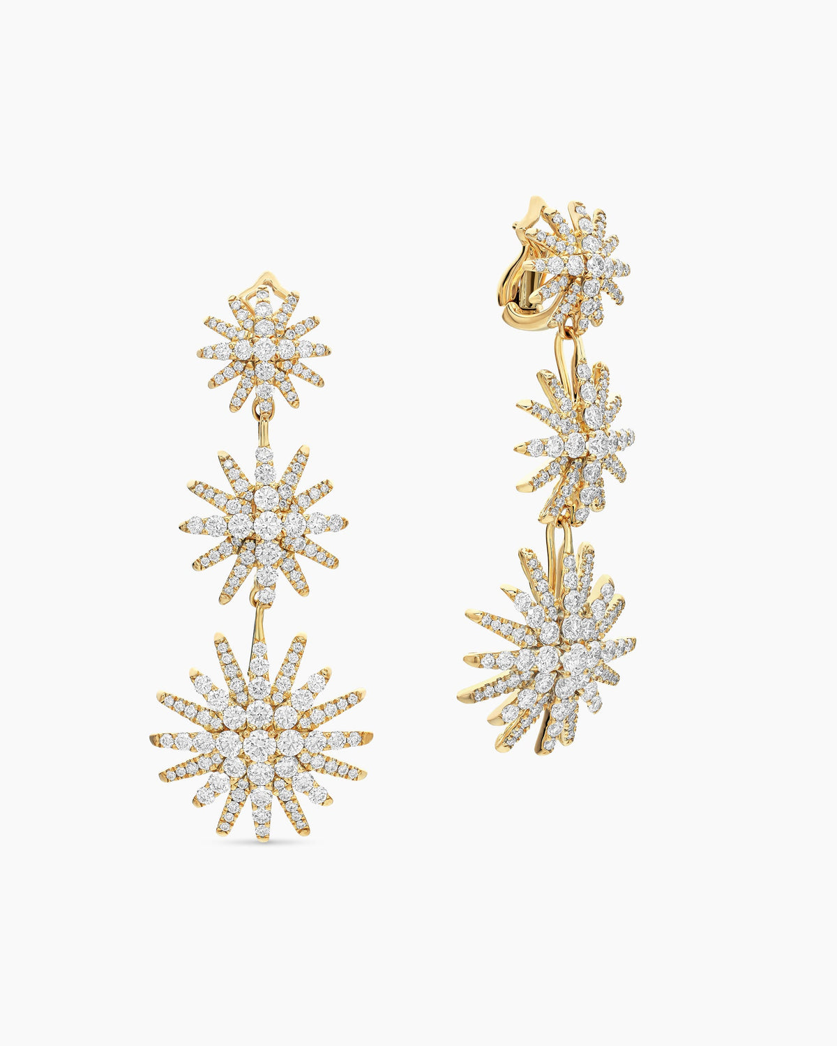 David Yurman Starburst Triple Drop Earrings David Yurman Women’s