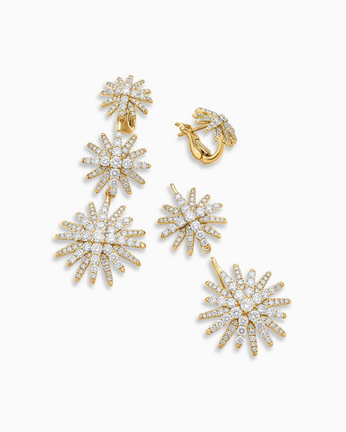 David Yurman Starburst Triple Drop Earrings David Yurman Women’s