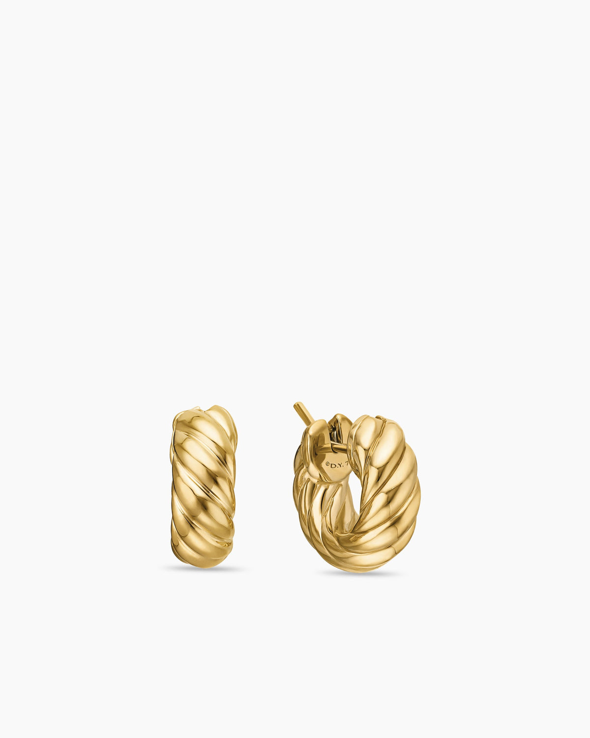 David Yurman Sculpted Cable Hoop Earrings David Yurman Women’s