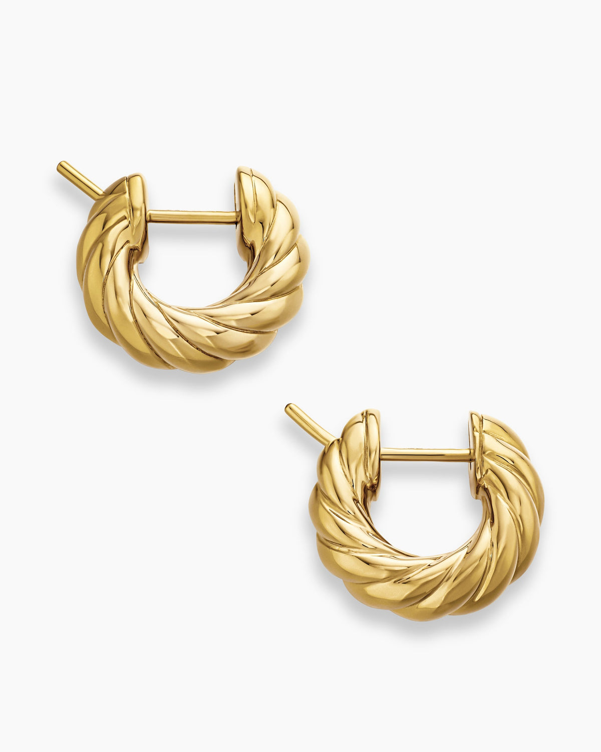 David Yurman Sculpted Cable Hoop Earrings David Yurman Women’s