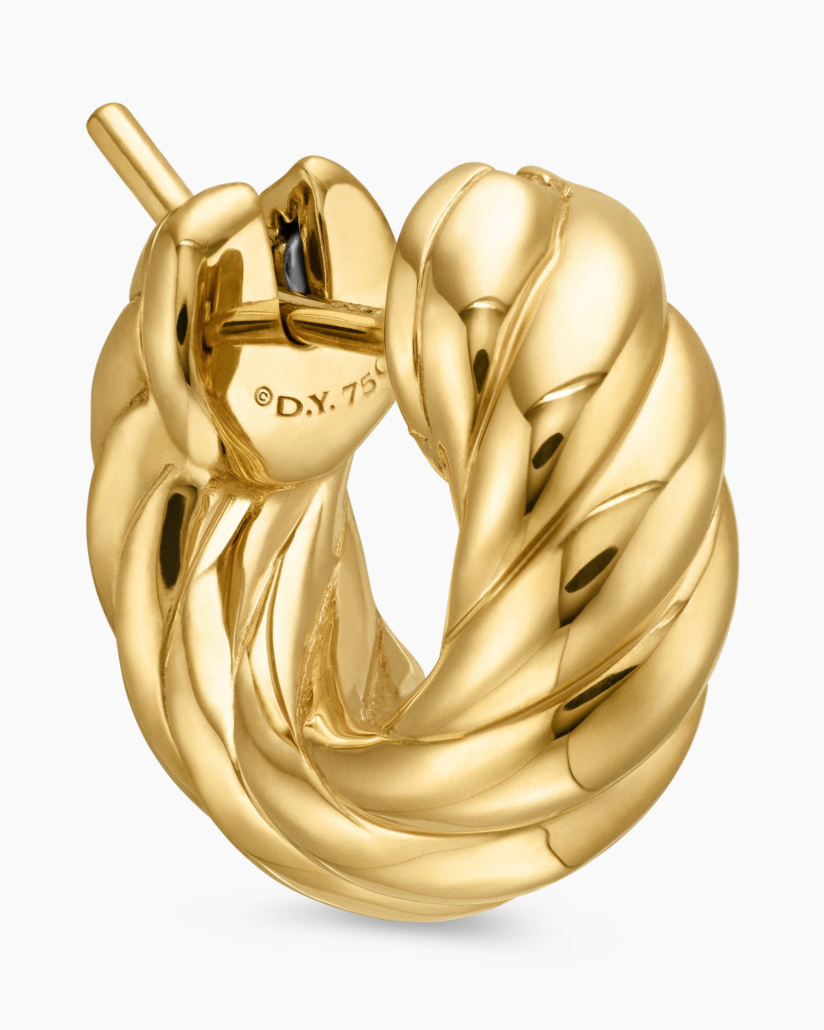 David Yurman Sculpted Cable Hoop Earrings David Yurman Women’s