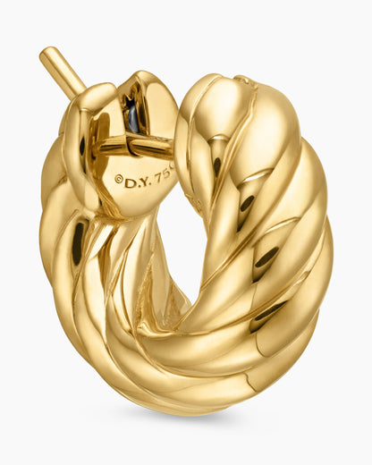 David Yurman Sculpted Cable Hoop Earrings David Yurman Women’s