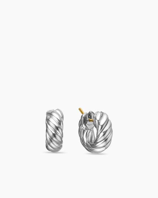 David Yurman Sculpted Cable Hoop Earrings David Yurman Women’s