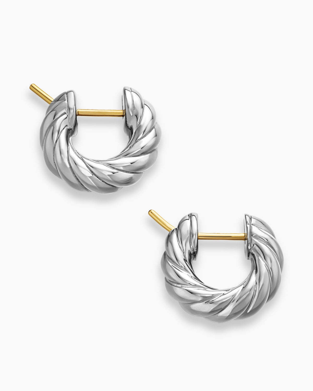 David Yurman Sculpted Cable Hoop Earrings David Yurman Women’s