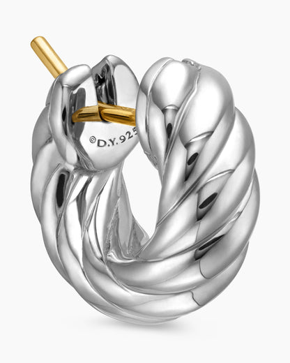 David Yurman Sculpted Cable Hoop Earrings David Yurman Women’s