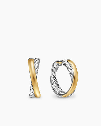 David Yurman Crossover Hoop Earrings David Yurman Women’s