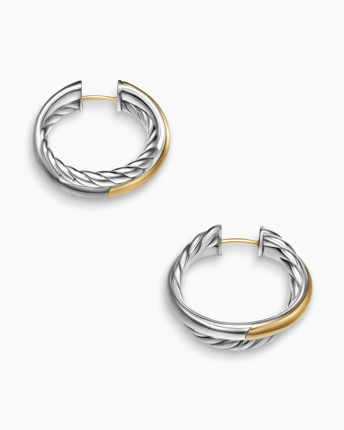 David Yurman Crossover Hoop Earrings David Yurman Women’s