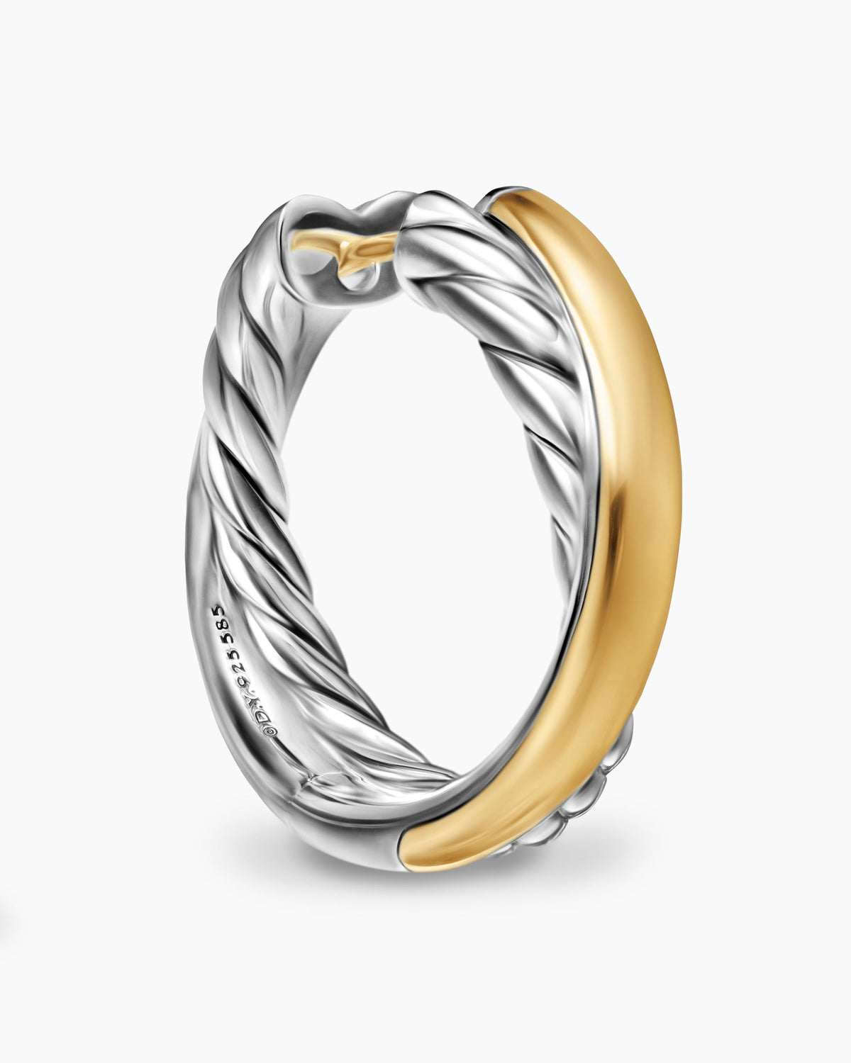David Yurman Crossover Hoop Earrings David Yurman Women’s