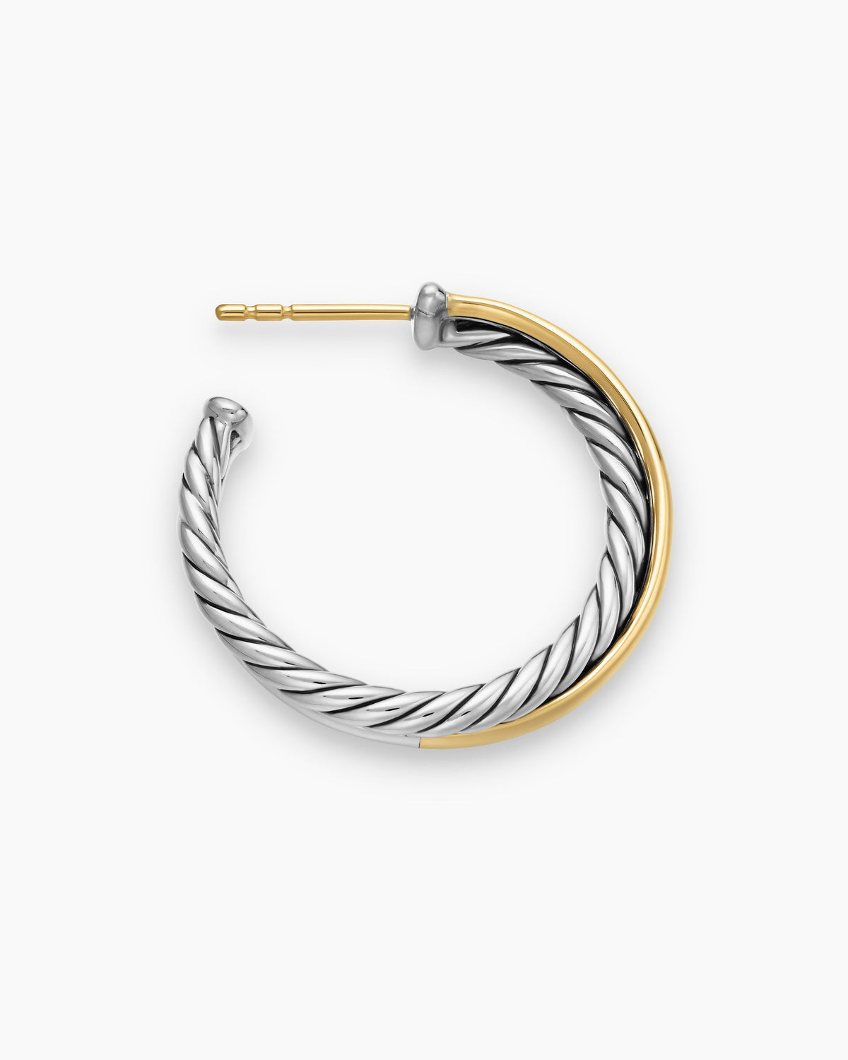 David Yurman Crossover Hoop Earrings David Yurman Women’s