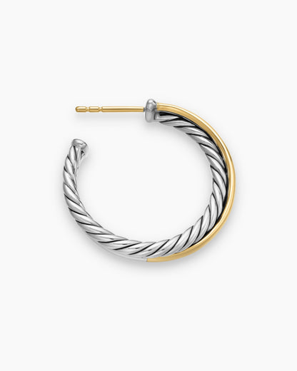 David Yurman Crossover Hoop Earrings David Yurman Women’s
