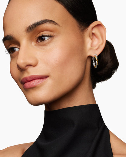 David Yurman Petite Infinity Hoop Earrings David Yurman Women’s
