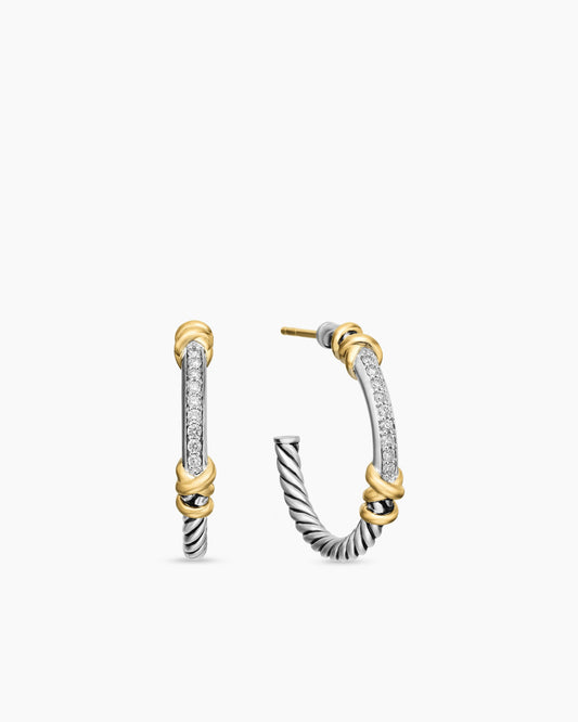 David Yurman Petite Helena Wrap Hoop Earrings David Yurman Women’s