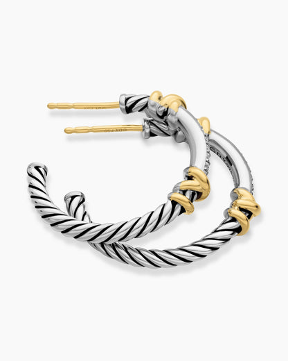 David Yurman Petite Helena Wrap Hoop Earrings David Yurman Women’s