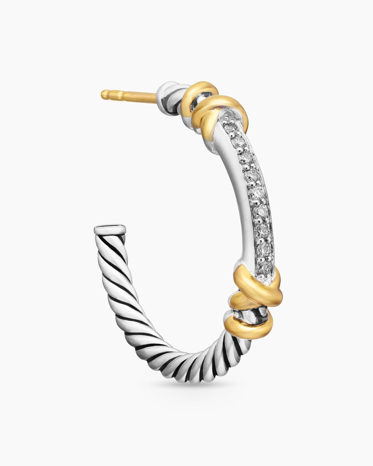 David Yurman Petite Helena Wrap Hoop Earrings David Yurman Women’s