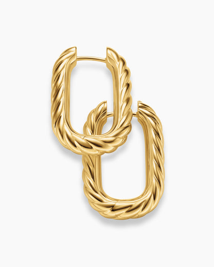 David Yurman DY Madison Cable Hoop Earrings David Yurman Women’s