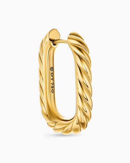 David Yurman DY Madison Cable Hoop Earrings David Yurman Women’s