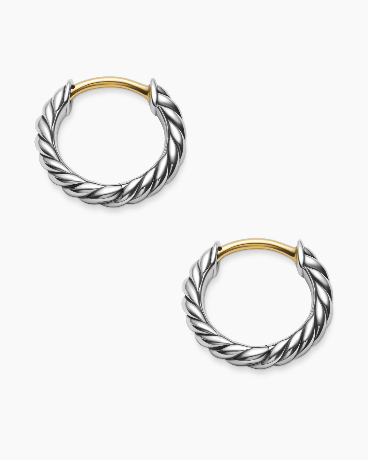 David Yurman Sculpted Cable Micro Huggie Hoop Earrings David Yurman Women’s