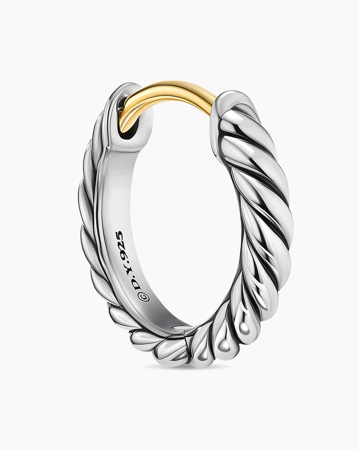 David Yurman Sculpted Cable Micro Huggie Hoop Earrings David Yurman Women’s