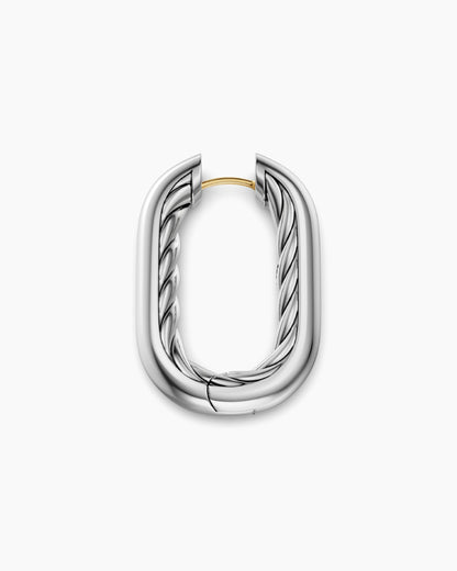 David Yurman DY Madison® Smooth Hoop Earrings in Sterling Silver, 29.5mm David Yurman Women’s