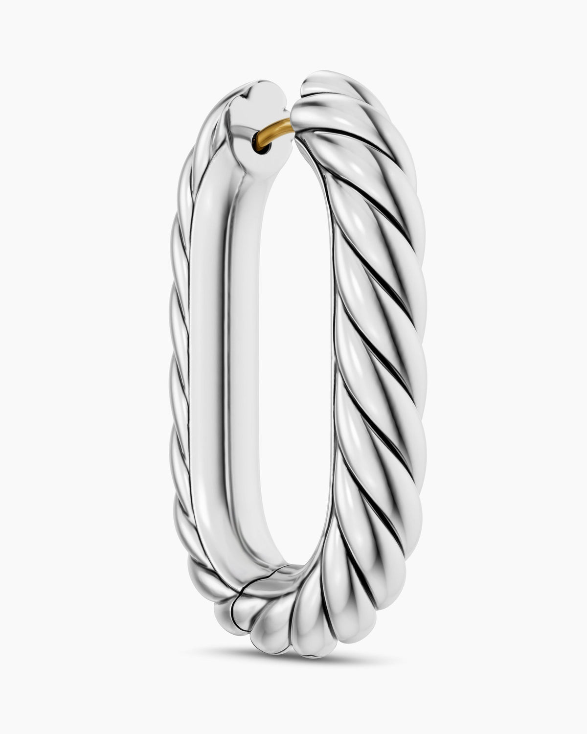 David Yurman DY Madison® Cable Hoop Earrings in Sterling Silver, 29.3mm David Yurman Women’s