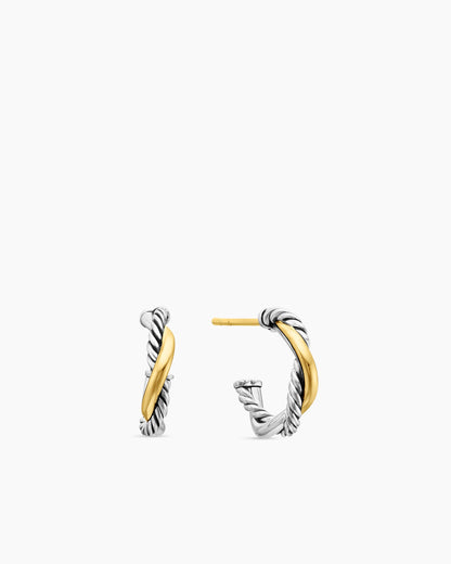 David Yurman Petite Infinity Huggie Hoop Earrings David Yurman Women’s