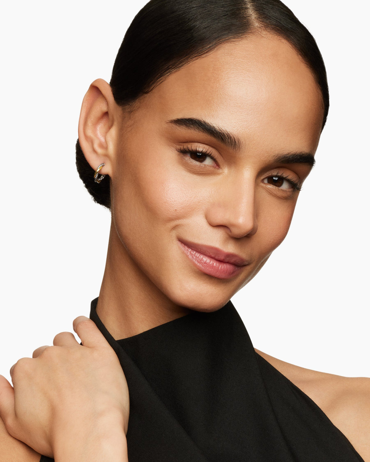 David Yurman Petite Infinity Huggie Hoop Earrings David Yurman Women’s